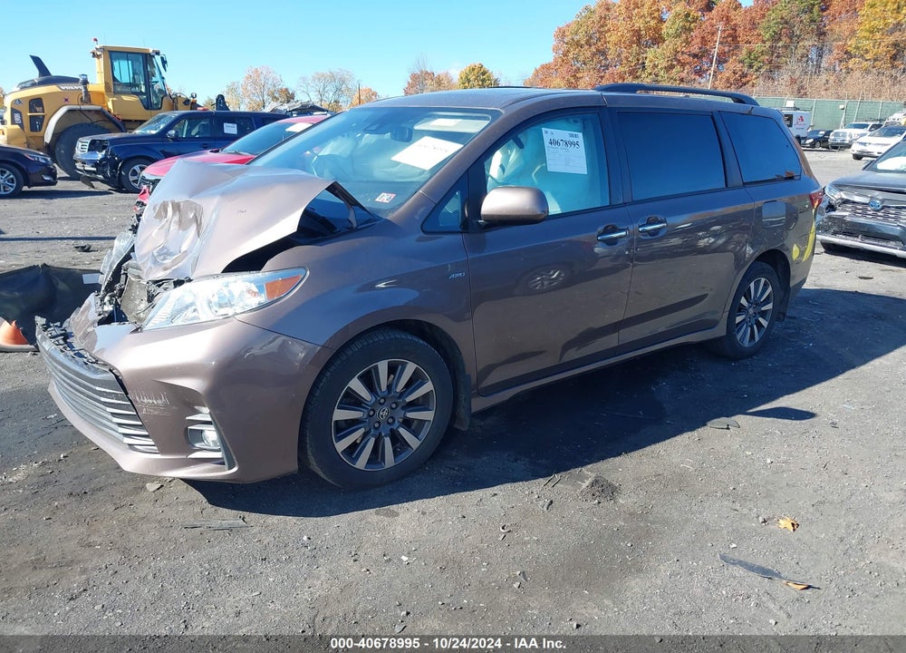 2020 TOYOTA SIENNA XLE PREMIUM VIN: 5TDDZ3DC5LS249604