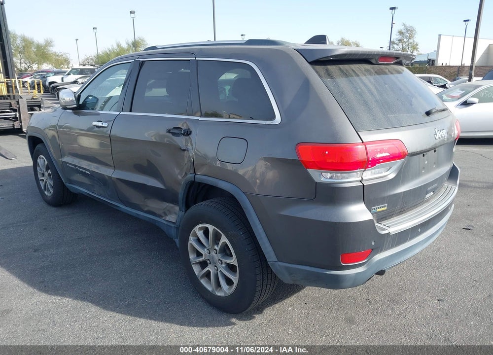 2014 JEEP GRAND CHEROKEE LIMITED VIN: 1C4RJEBG1EC519396
