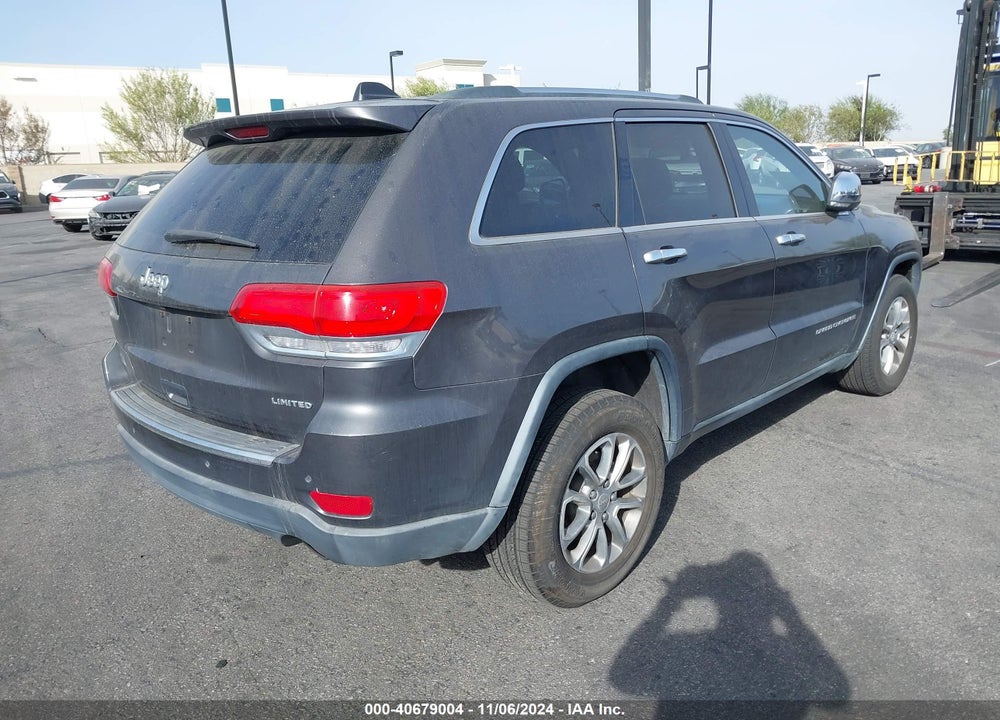 2014 JEEP GRAND CHEROKEE LIMITED VIN: 1C4RJEBG1EC519396