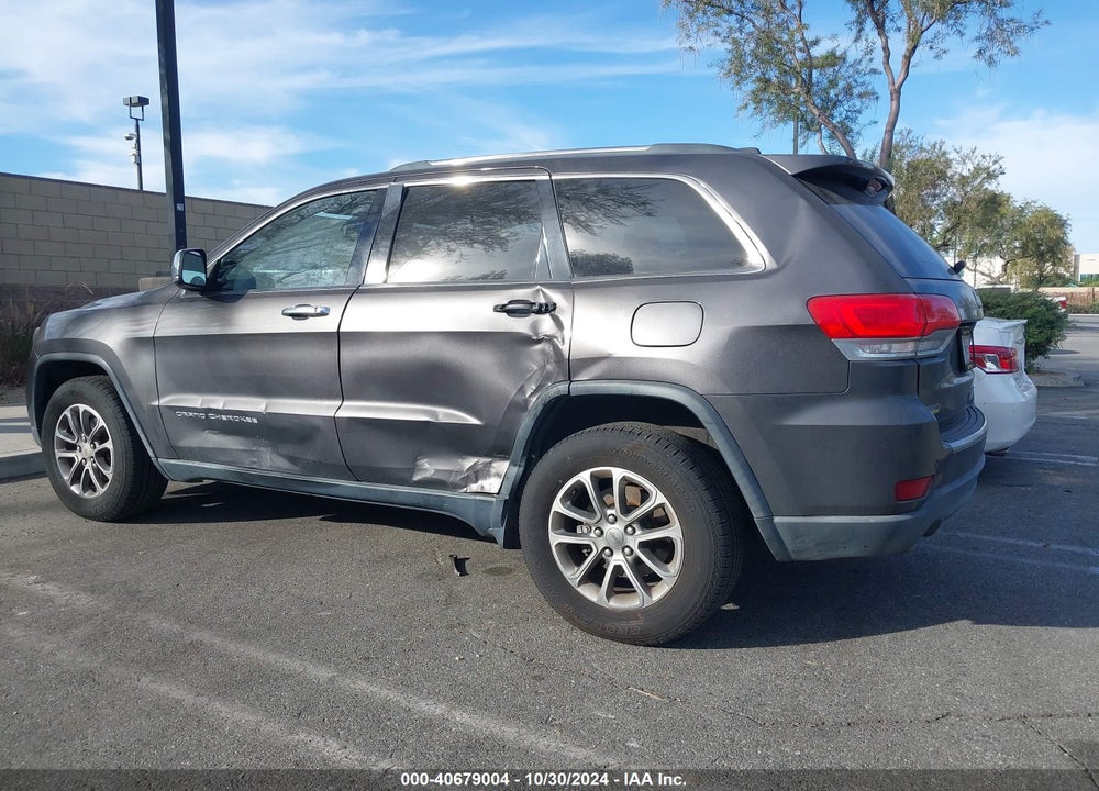 2014 JEEP GRAND CHEROKEE LIMITED VIN: 1C4RJEBG1EC519396