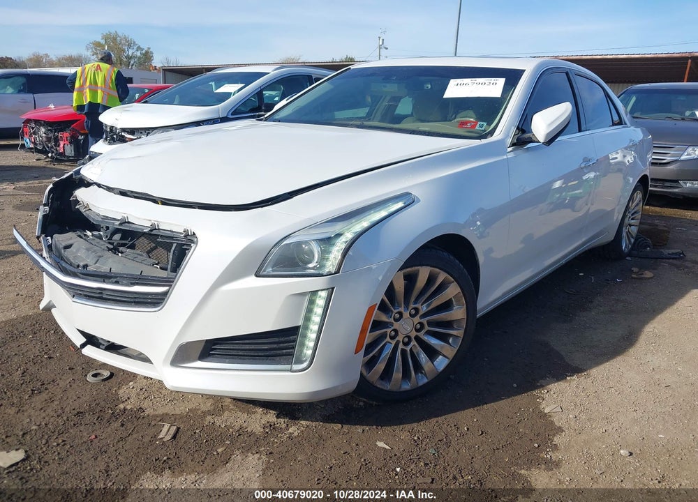 2015 CADILLAC CTS LUXURY VIN: 1G6AX5SX8F0132037
