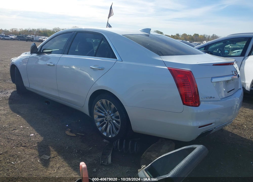 2015 CADILLAC CTS LUXURY VIN: 1G6AX5SX8F0132037