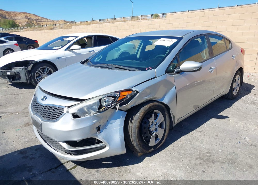 2014 KIA FORTE LX VIN: KNAFK4A67E5132131