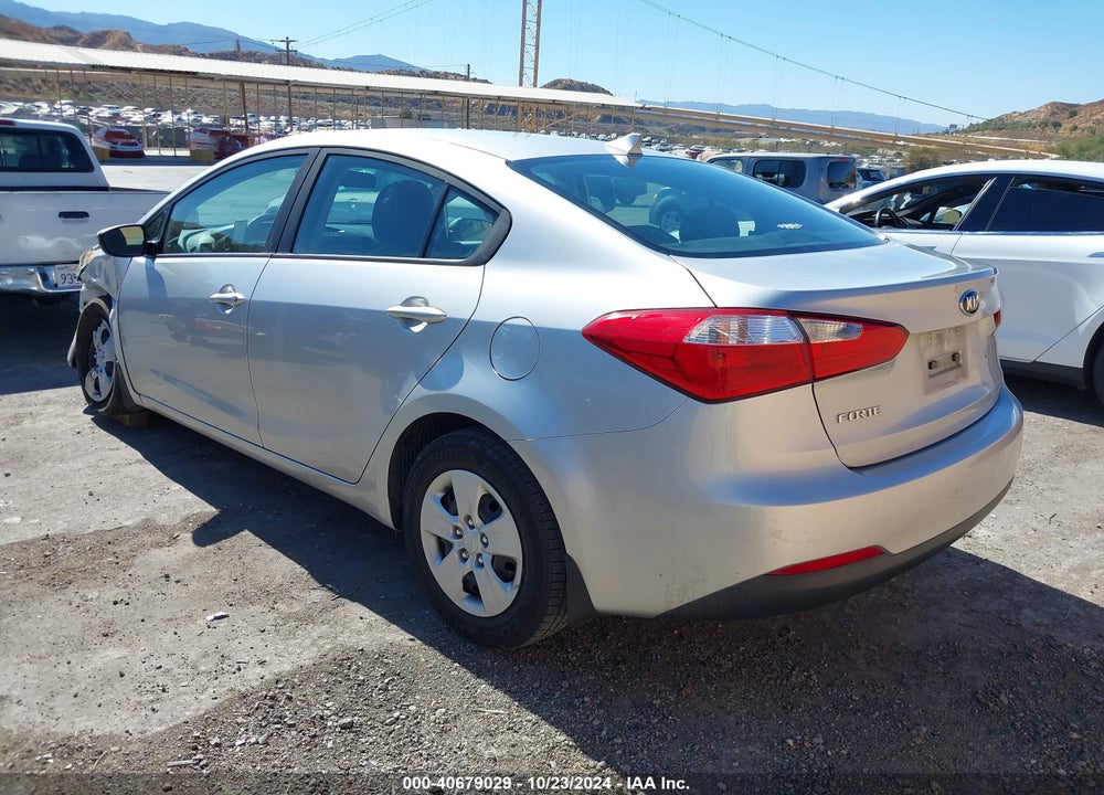 2014 KIA FORTE LX VIN: KNAFK4A67E5132131