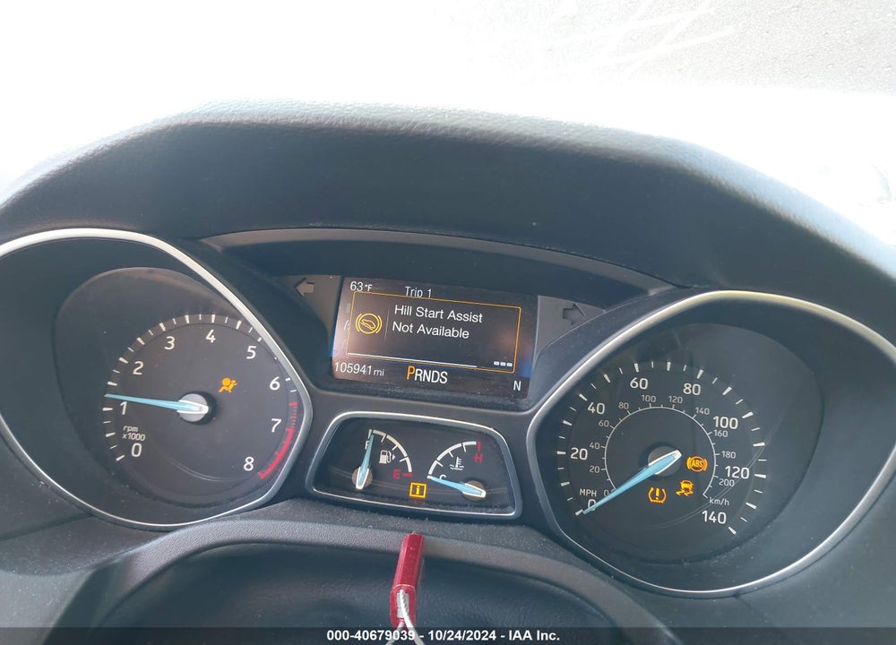 2016 FORD FOCUS SE VIN: 1FADP3F29GL260872