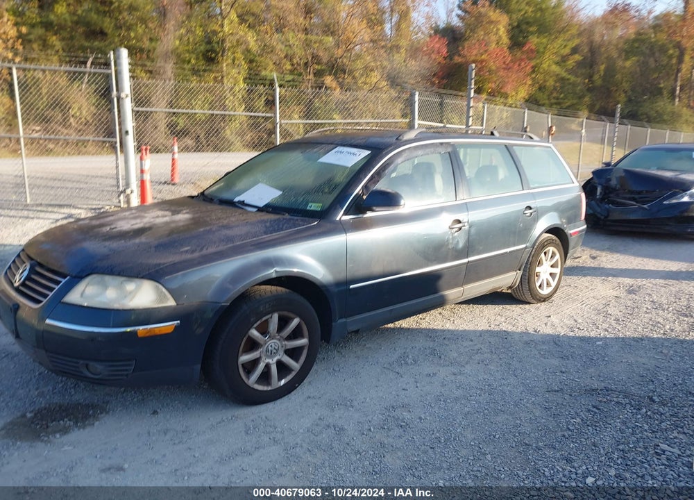2004 VOLKSWAGEN PASSAT GLS VIN: WVWVD63B74E293236