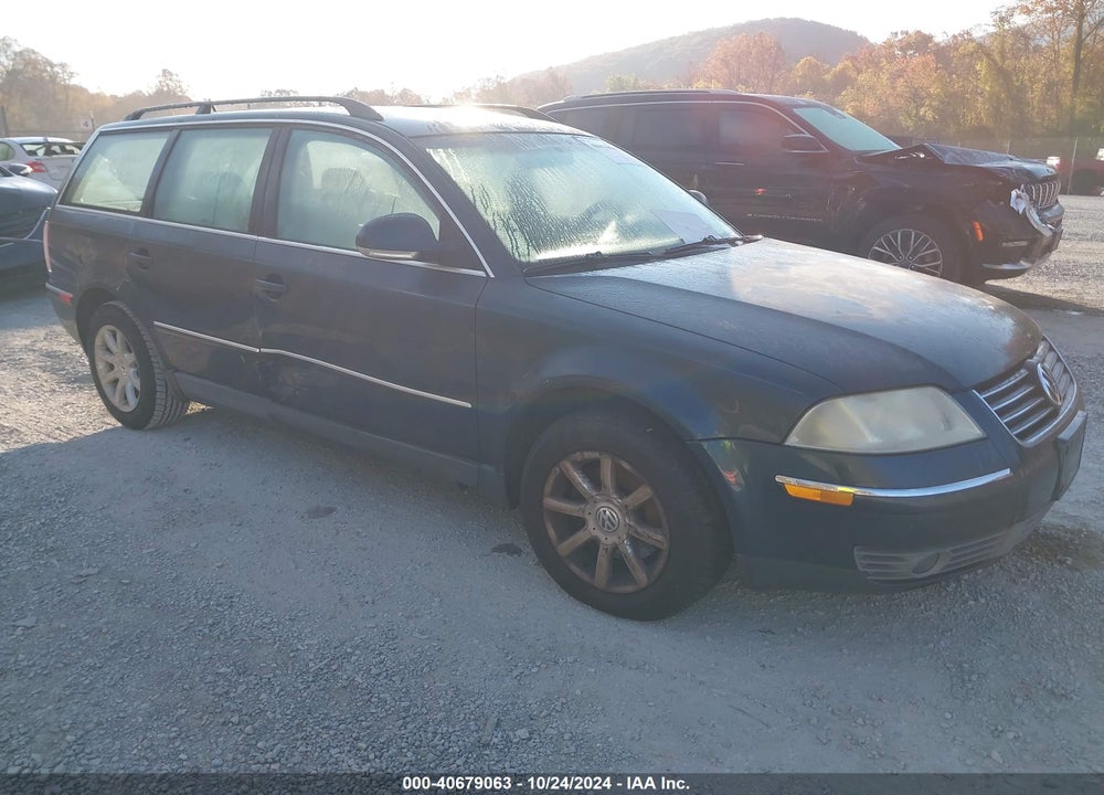2004 VOLKSWAGEN PASSAT GLS VIN: WVWVD63B74E293236