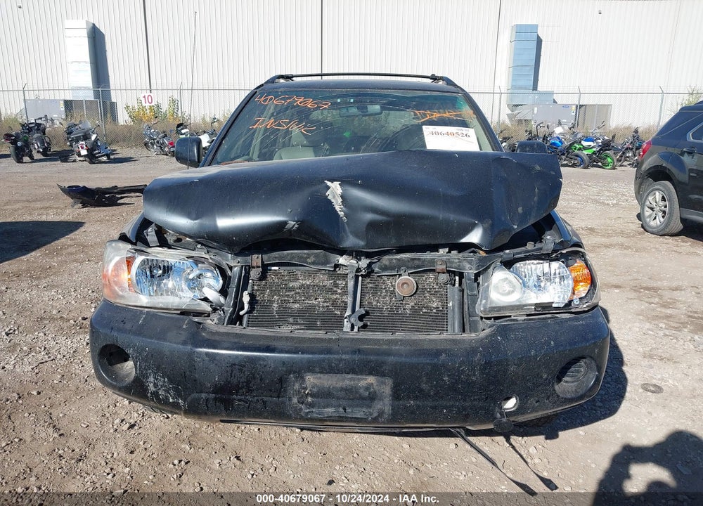 2006 TOYOTA HIGHLANDER V6 VIN: JTEDP21A160098041