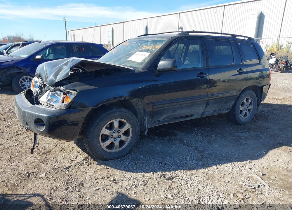 2006 TOYOTA HIGHLANDER V6 VIN: JTEDP21A160098041