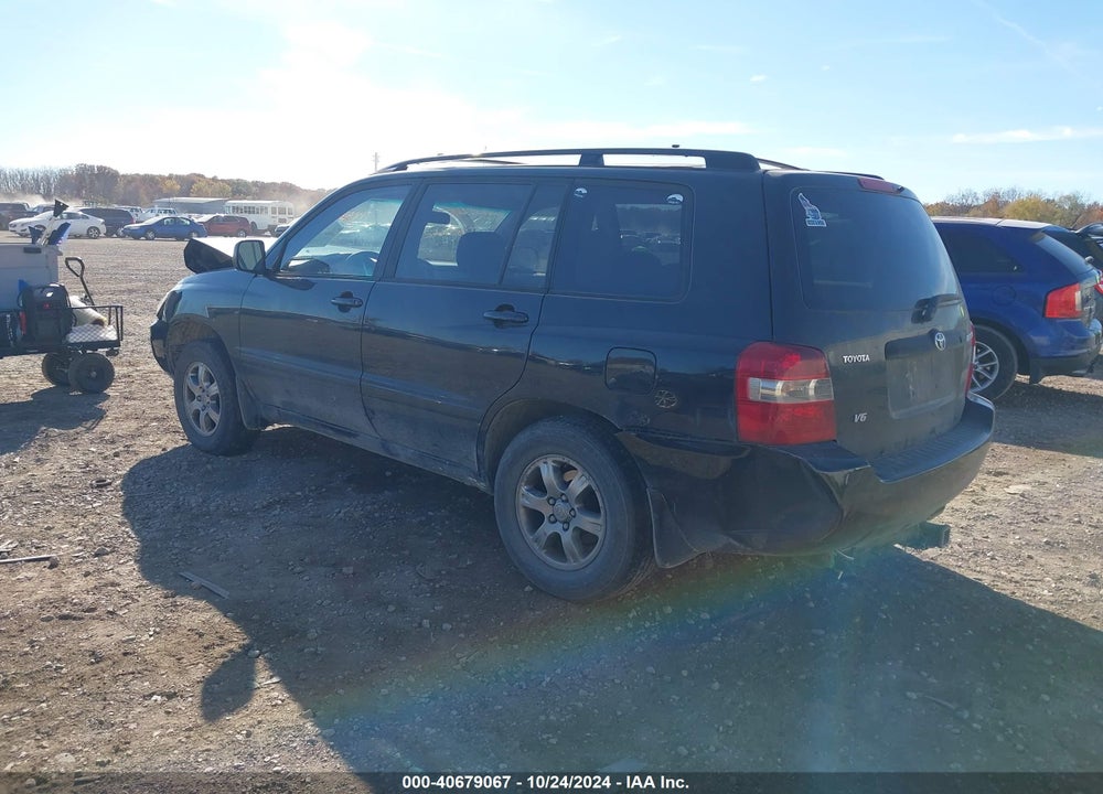 2006 TOYOTA HIGHLANDER V6 VIN: JTEDP21A160098041