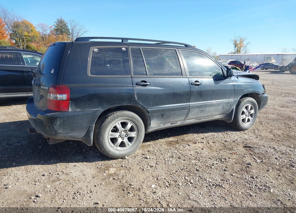 2006 TOYOTA HIGHLANDER V6 VIN: JTEDP21A160098041