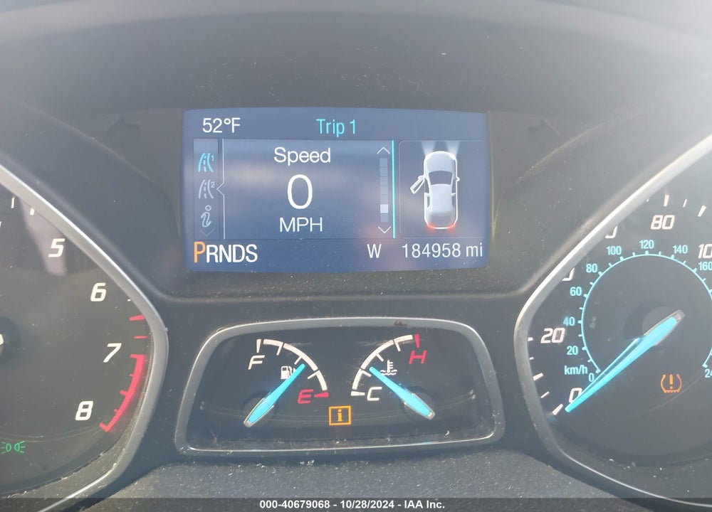 2014 FORD ESCAPE S VIN: 1FMCU0F74EUC43506