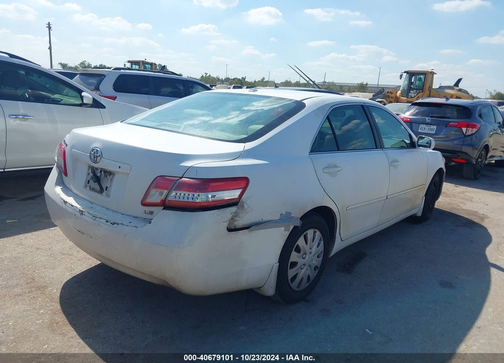 2010 TOYOTA CAMRY LE VIN: 4T4BF3EK3AR051720