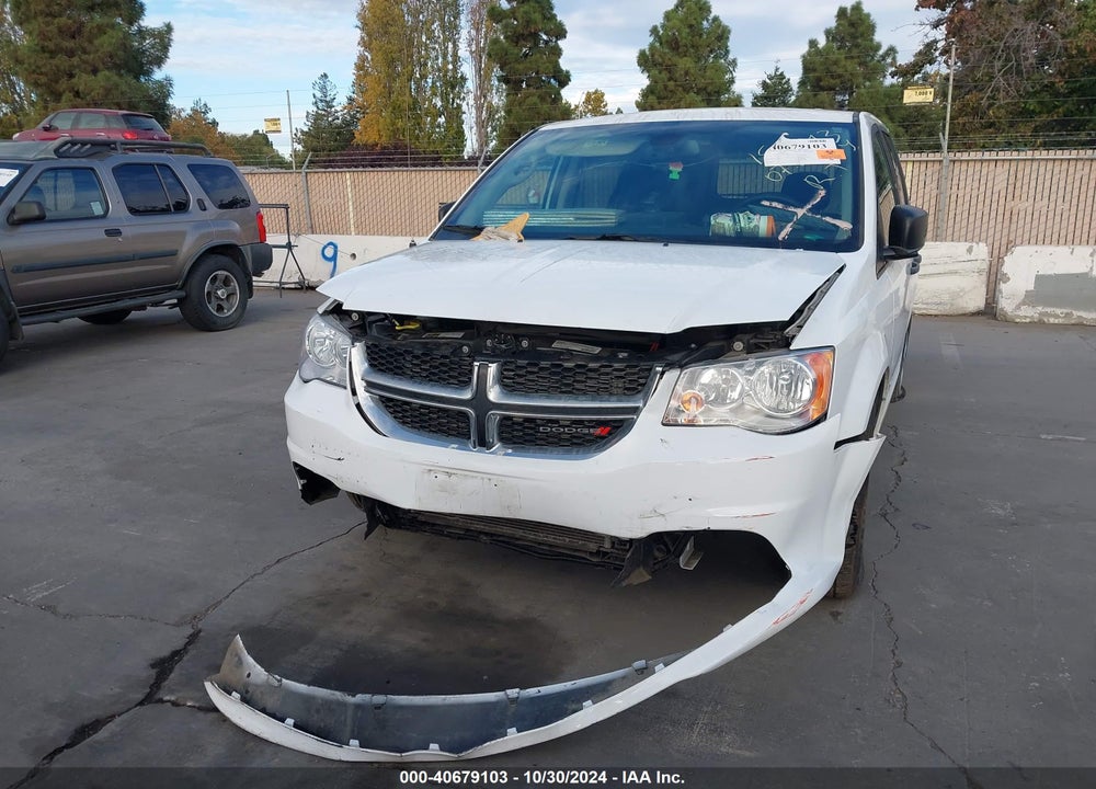 2019 DODGE GRAND CARAVAN SE VIN: 2C7WDGBG3KR801342