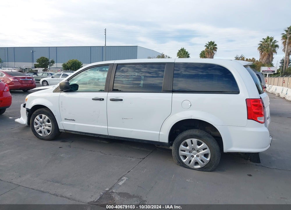2019 DODGE GRAND CARAVAN SE VIN: 2C7WDGBG3KR801342