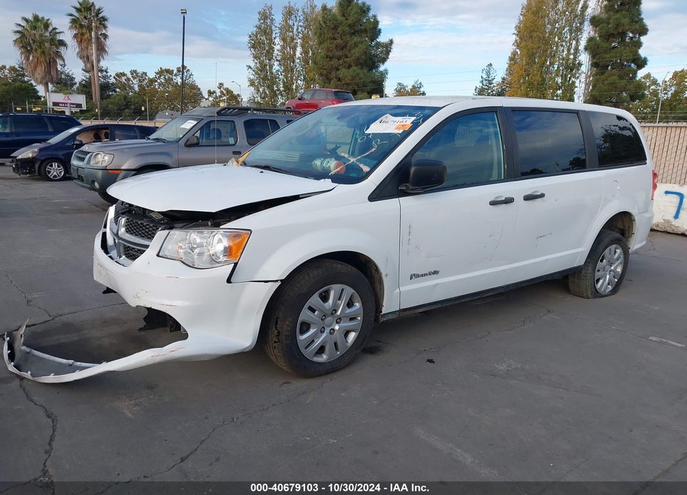 2019 DODGE GRAND CARAVAN SE VIN: 2C7WDGBG3KR801342