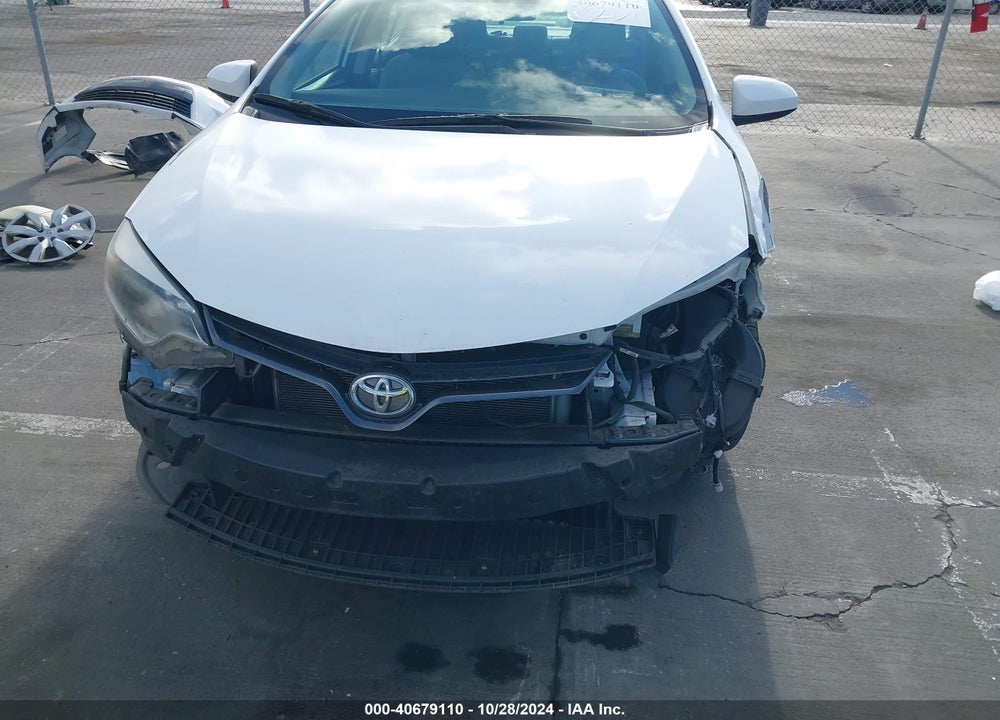 2016 TOYOTA COROLLA LE VIN: 5YFBURHE5GP424386