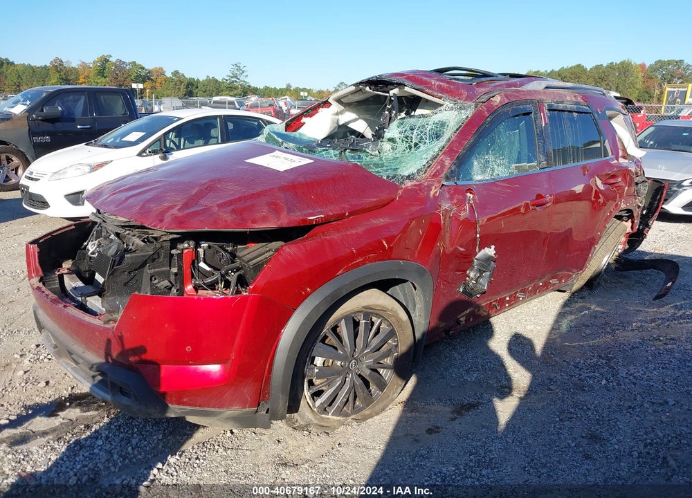 2024 NISSAN PATHFINDER SL 4WD VIN: 5N1DR3CDXRC220860