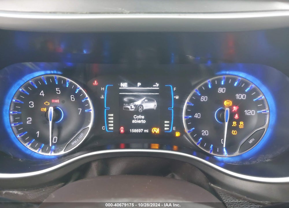 2017 CHRYSLER PACIFICA TOURING L VIN: 2C4RC1BG0HR702643
