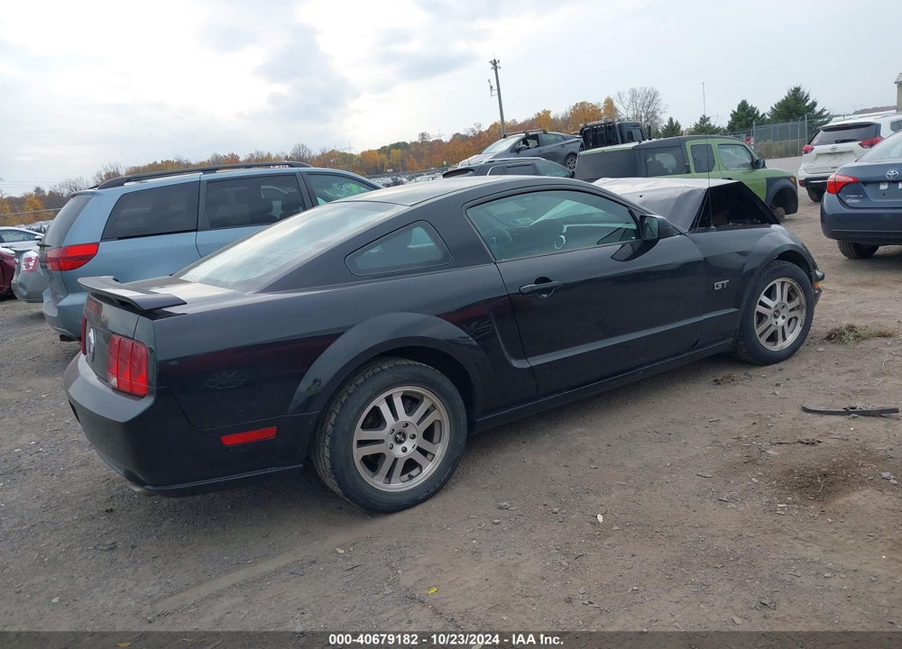 2006 FORD MUSTANG GT VIN: 1ZVFT82H665129789