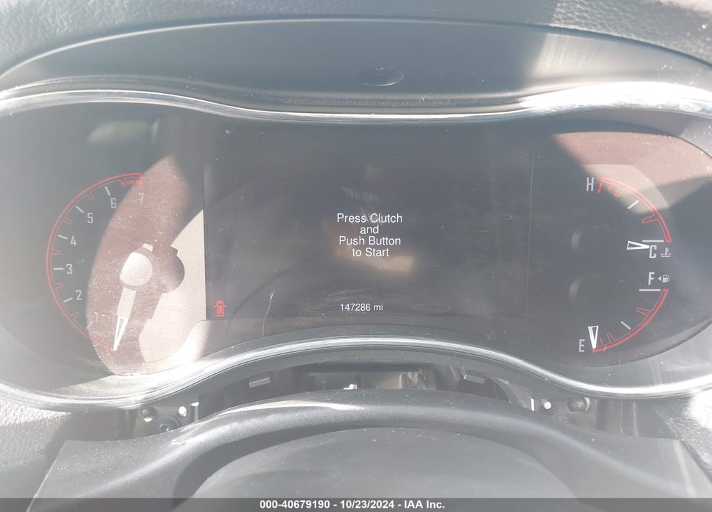 2014 DODGE DURANGO LIMITED VIN: 1C4RDJDG7EC281650