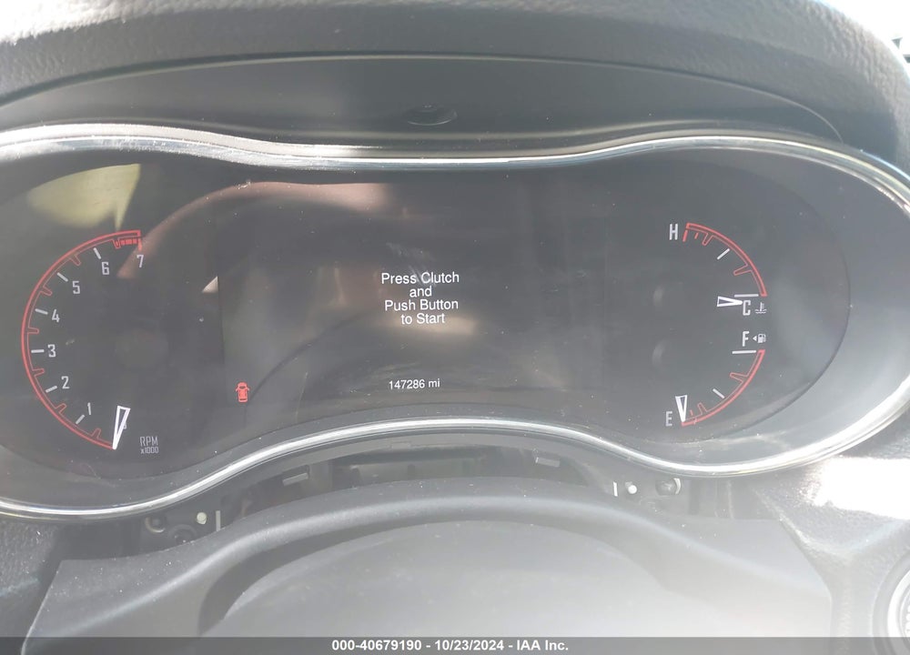 2014 DODGE DURANGO LIMITED VIN: 1C4RDJDG7EC281650