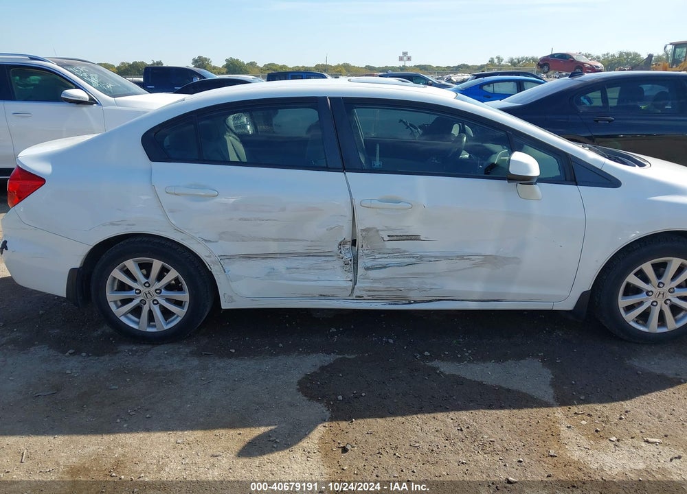2012 HONDA CIVIC EX VIN: 2HGFB2F8XCH326080