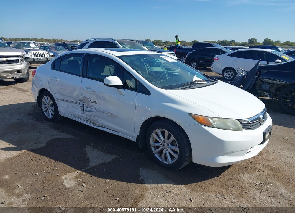 2012 HONDA CIVIC EX VIN: 2HGFB2F8XCH326080