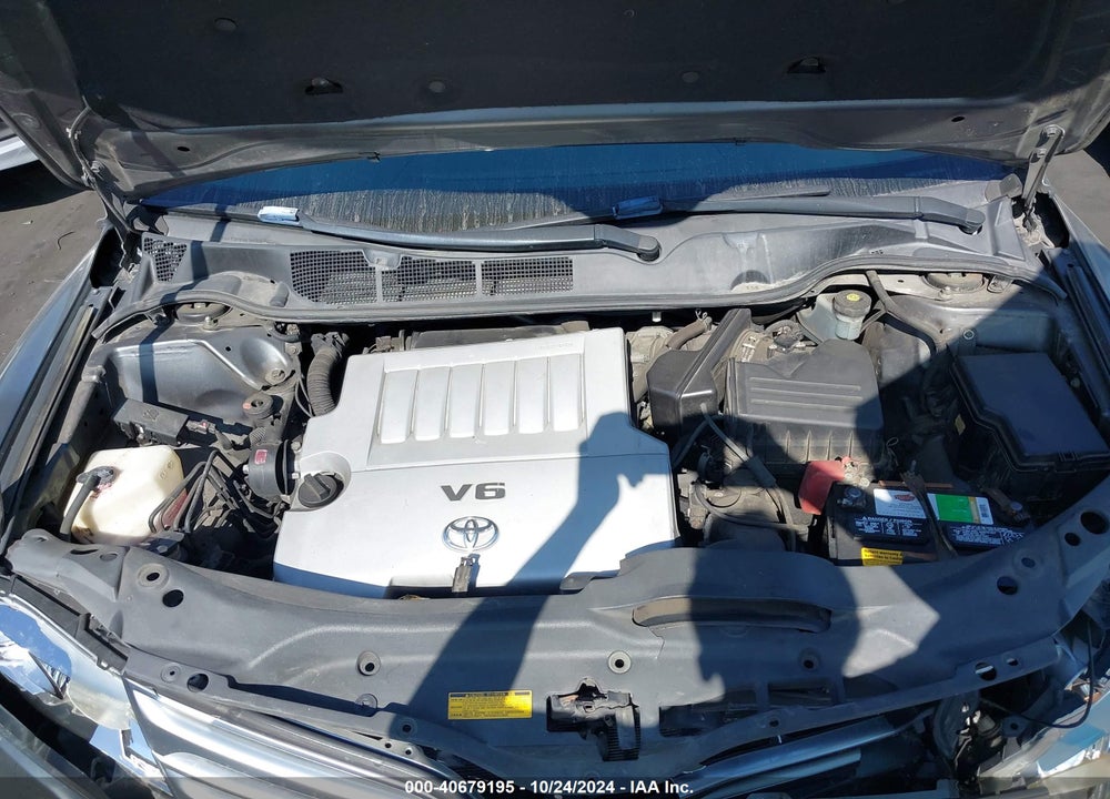 2012 TOYOTA VENZA LE V6 VIN: 4T3ZK3BB3CU051848