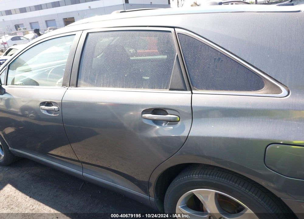 2012 TOYOTA VENZA LE V6 VIN: 4T3ZK3BB3CU051848