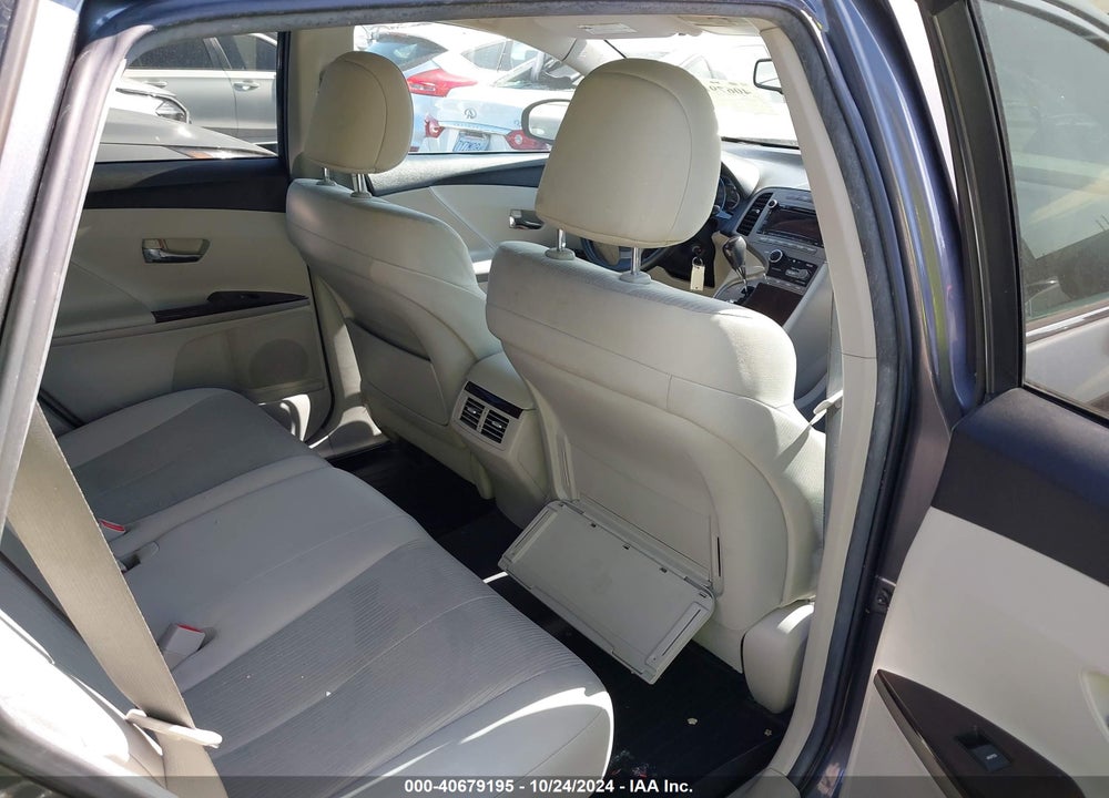 2012 TOYOTA VENZA LE V6 VIN: 4T3ZK3BB3CU051848