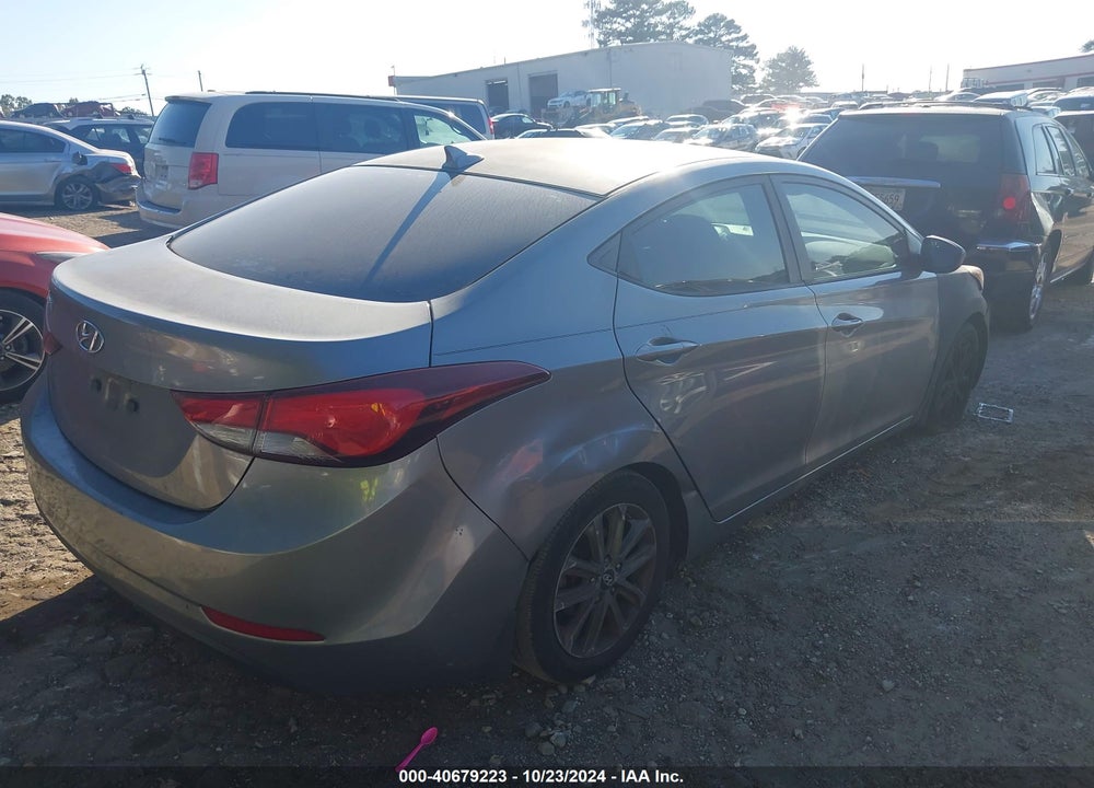 2014 HYUNDAI ELANTRA SE (ULSAN PLANT) VIN: KMHDH4AE6EU030269