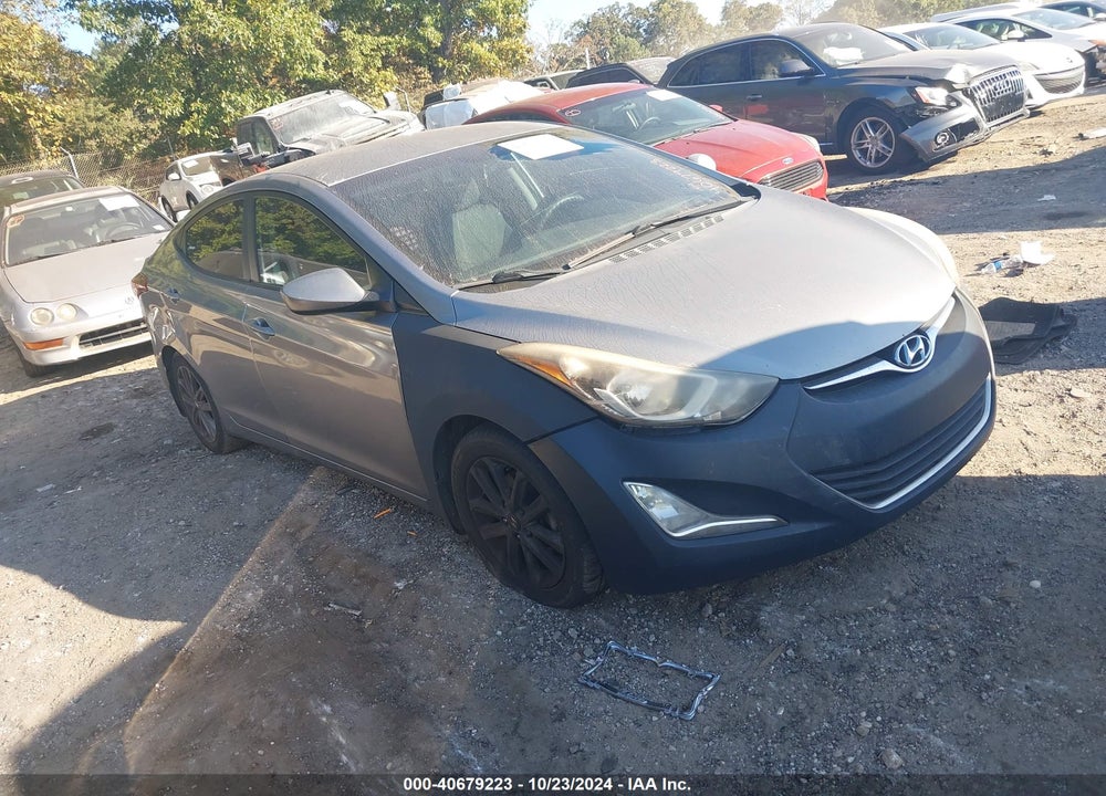 2014 HYUNDAI ELANTRA SE (ULSAN PLANT) VIN: KMHDH4AE6EU030269