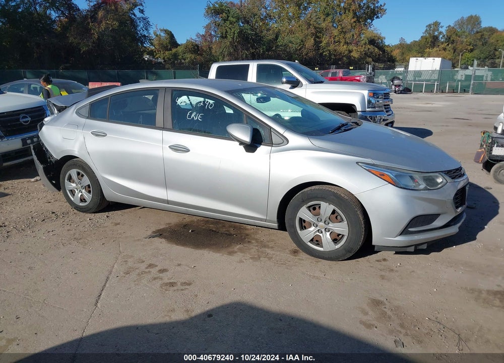2017 CHEVROLET CRUZE LS AUTO VIN: 1G1BC5SM7H7158070