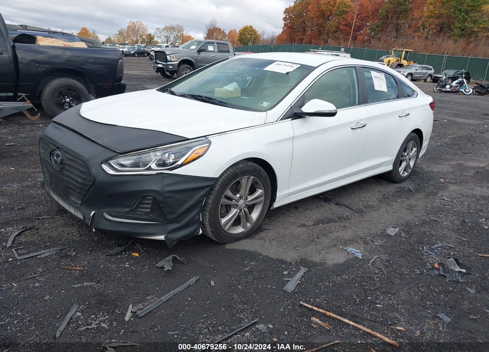2018 HYUNDAI SONATA SEL VIN: 5NPE34AF8JH603354