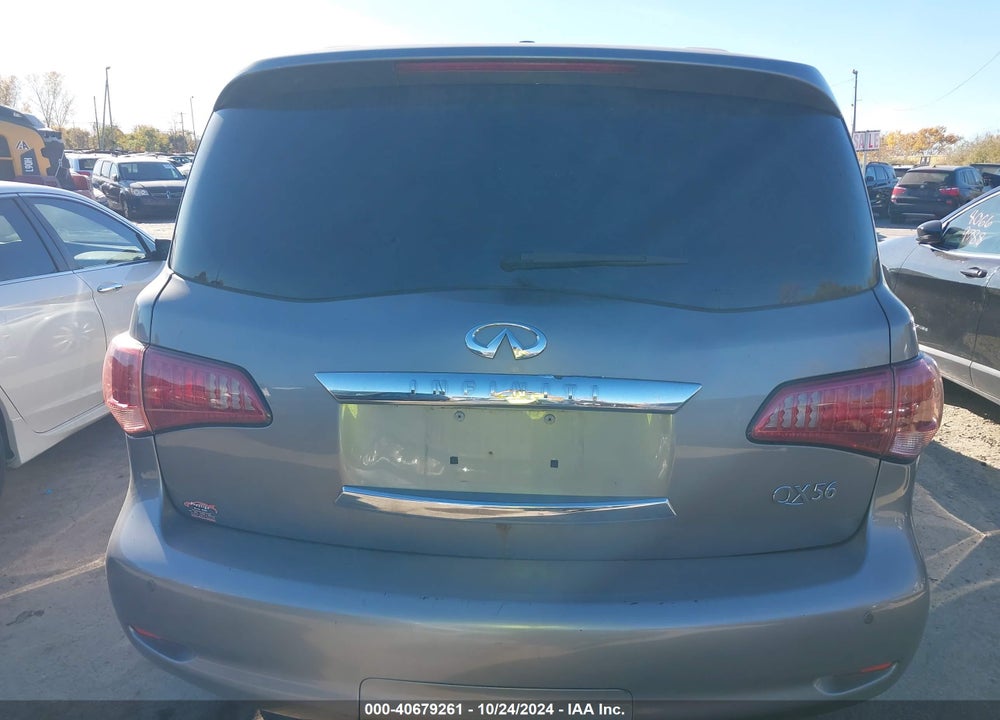 2012 INFINITI QX56 VIN: JN8AZ2NE9C9018706