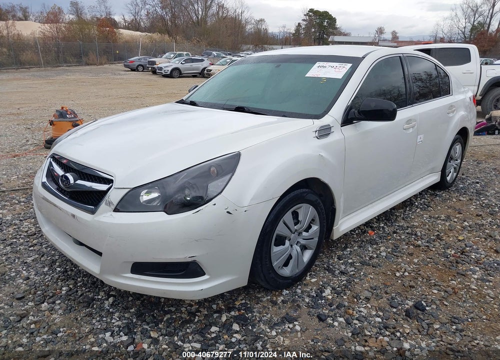 2011 SUBARU LEGACY 2.5I VIN: 4S3BMCA67B3260303