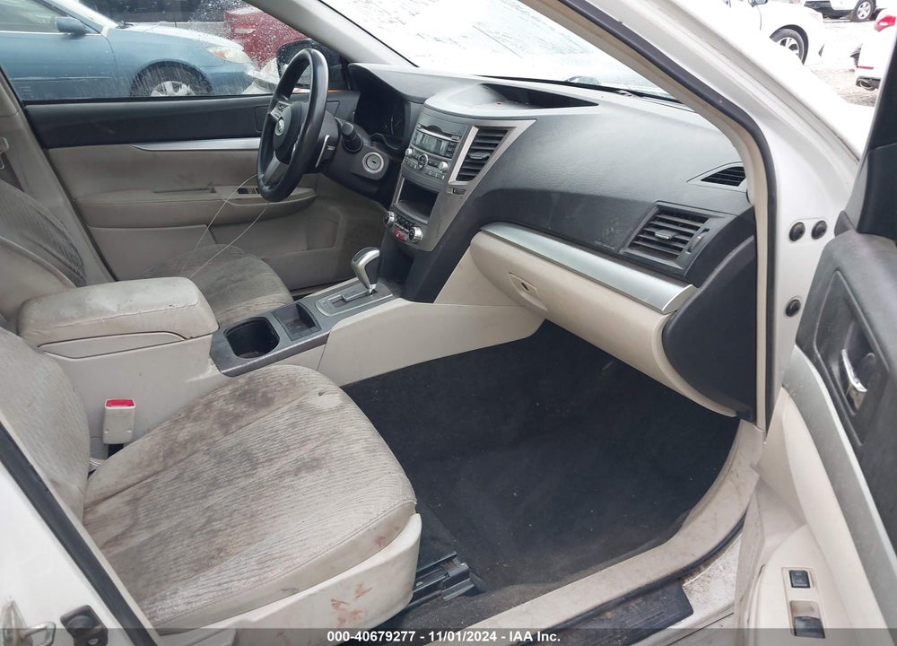 2011 SUBARU LEGACY 2.5I VIN: 4S3BMCA67B3260303