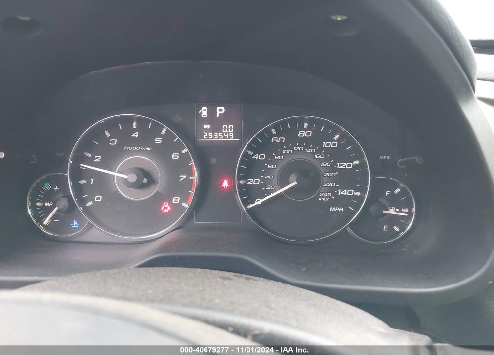 2011 SUBARU LEGACY 2.5I VIN: 4S3BMCA67B3260303