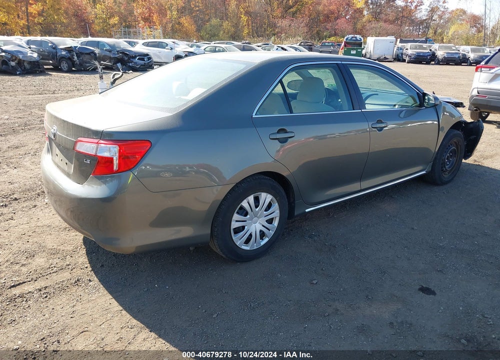 2014 TOYOTA CAMRY LE VIN: 4T4BF1FK2ER381549