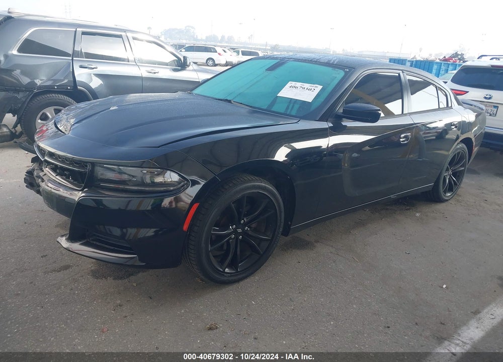 2018 DODGE CHARGER SXT RWD VIN: 2C3CDXBG8JH306983