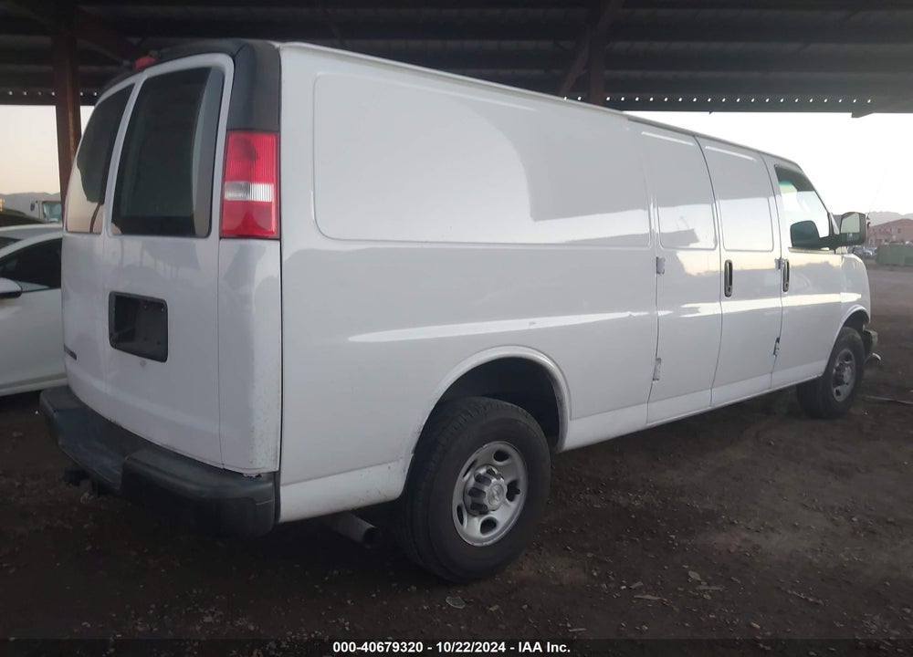 2020 CHEVROLET EXPRESS CARGO RWD 2500 EXTENDED WHEELBASE WT VIN: 1GCWGBFP8L1146764