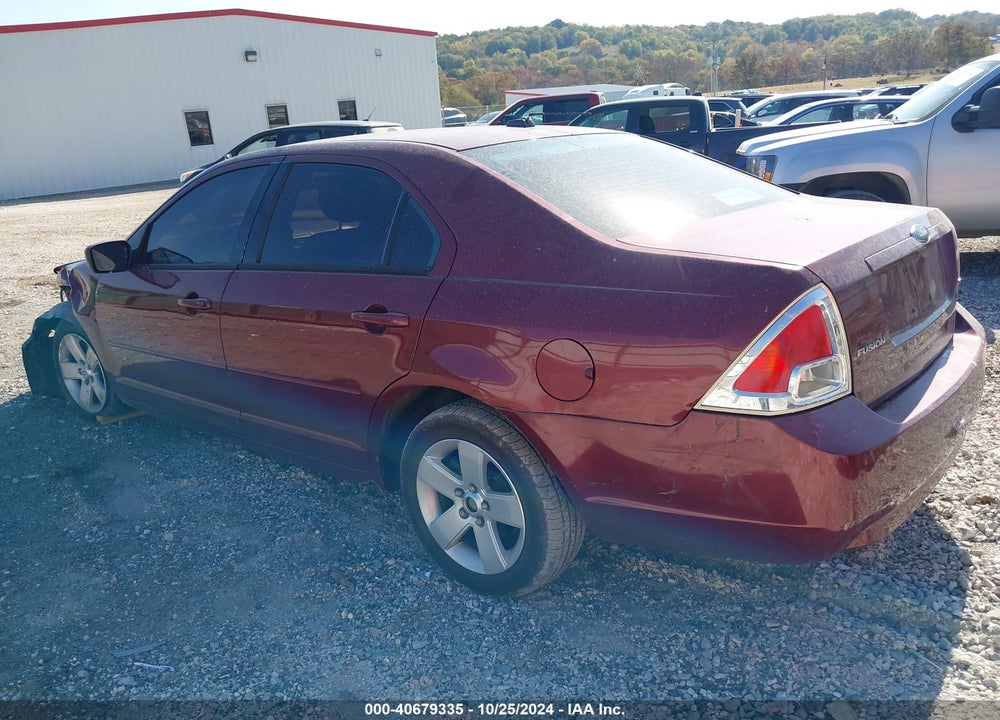 2007 FORD FUSION SE VIN: 3FAHP07Z07R194001