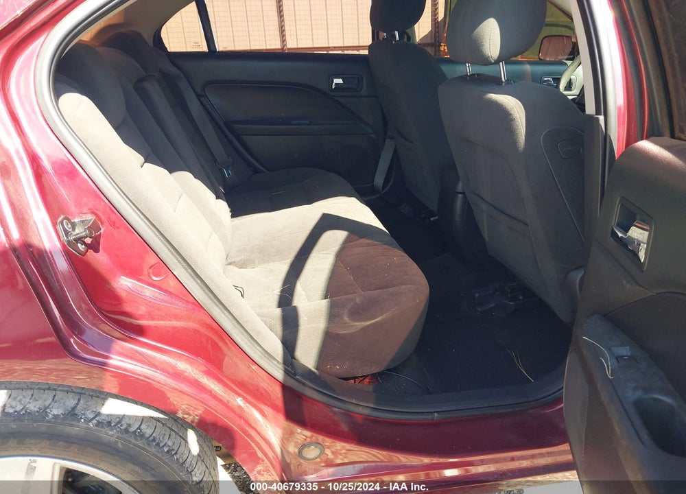 2007 FORD FUSION SE VIN: 3FAHP07Z07R194001