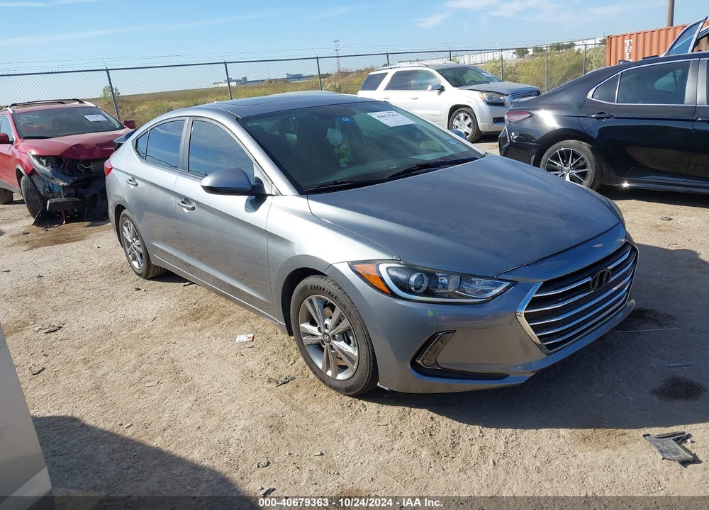 2018 HYUNDAI ELANTRA VALUE EDITION VIN: KMHD84LF3JU607985