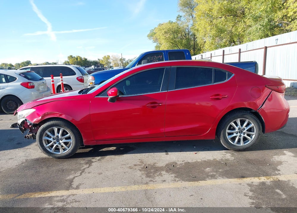 2014 MAZDA 3 I TOURING VIN: JM1BM1V79E1126805