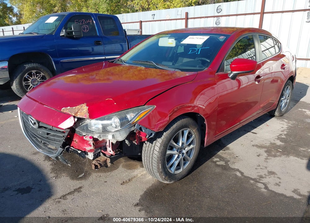 2014 MAZDA 3 I TOURING VIN: JM1BM1V79E1126805