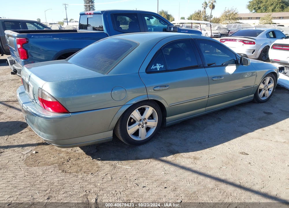 2006 LINCOLN LS V8 VIN: 1LNHM87A56Y633572