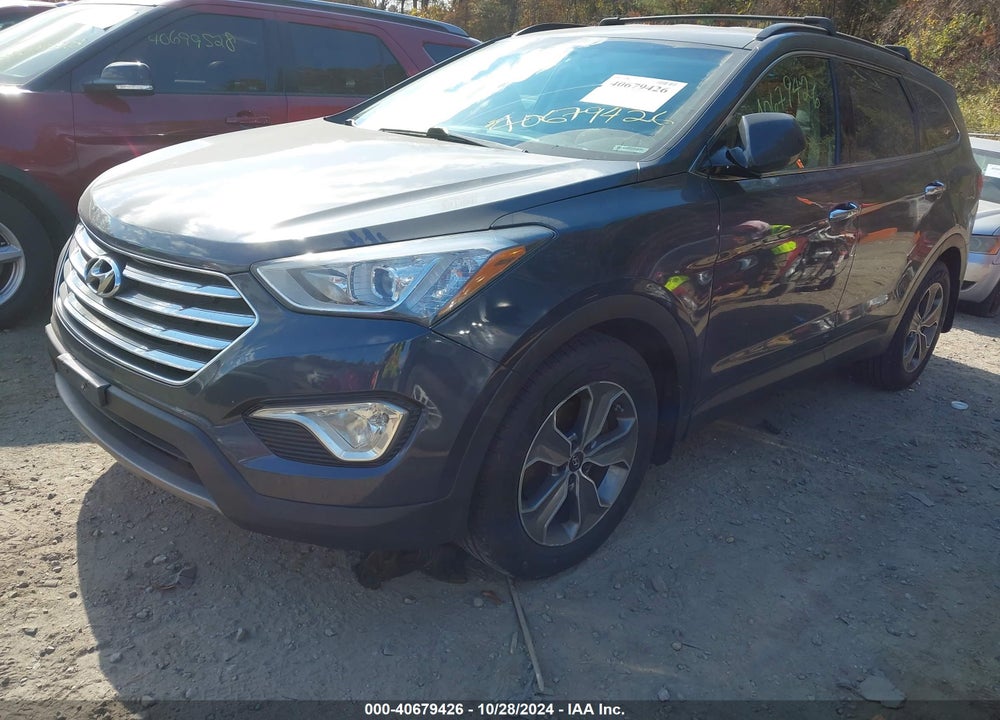 2014 HYUNDAI SANTA FE GLS VIN: KM8SMDHFXEU035718