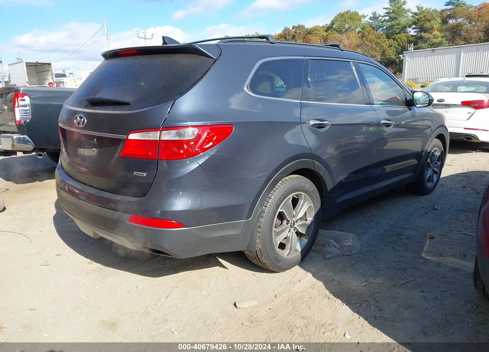 2014 HYUNDAI SANTA FE GLS VIN: KM8SMDHFXEU035718